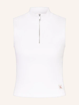 Calvin Klein Jeans Top weiss