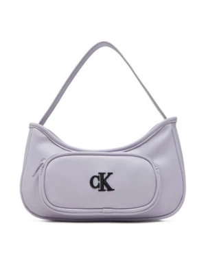 Calvin Klein Jeans Torebka Ck Shoulder Bag IU0IU00696 Fioletowy