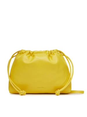 Calvin Klein Jeans Torebka Drawstring Crossbody26 LV04K3060G Żółty