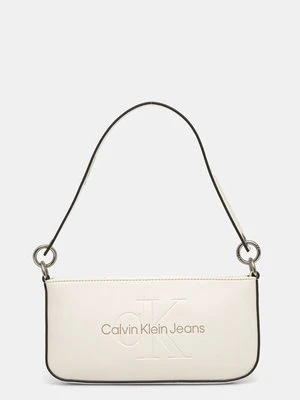 Calvin Klein Jeans torebka kolor beżowy K60K610679