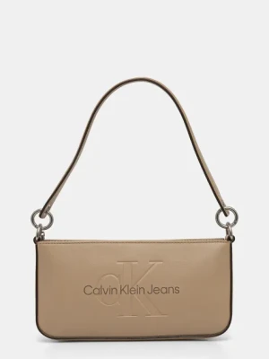 Calvin Klein Jeans torebka kolor beżowy K60K610679