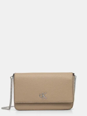 Calvin Klein Jeans torebka kolor beżowy K60K612260