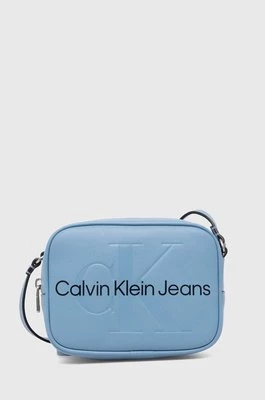 Calvin Klein Jeans torebka kolor niebieski