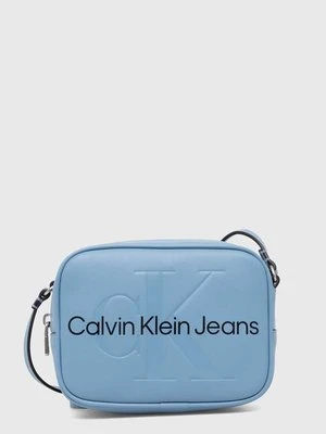 Calvin Klein Jeans torebka kolor niebieski