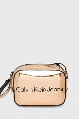 Calvin Klein Jeans torebka kolor pomarańczowy