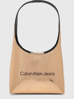 Calvin Klein Jeans torebka kolor pomarańczowy