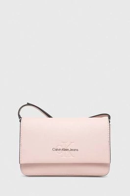 Calvin Klein Jeans torebka kolor różowy