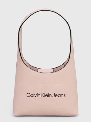 Calvin Klein Jeans torebka kolor różowy