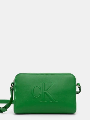 Calvin Klein Jeans torebka kolor zielony LV04K3036G