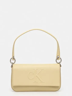 Calvin Klein Jeans torebka kolor żółty LV04K3148G