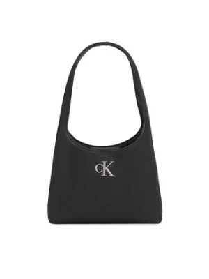 Calvin Klein Jeans Torebka Minimal Monogram A Shoulderbag T K60K611820 Czarny