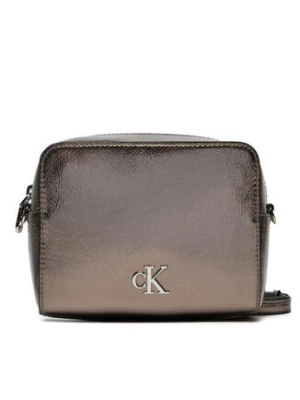 Calvin Klein Jeans Torebka Minimal Monogram Camera Bag Tum K60K612728 Szary