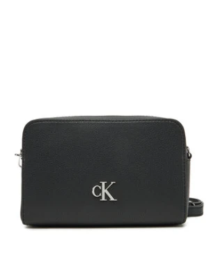 Calvin Klein Jeans Torebka Minimal Monogram Ew Camera Bag LV04K3162G Czarny