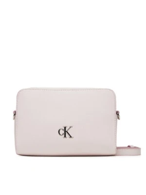 Calvin Klein Jeans Torebka Minimal Monogram Ew Camera Bag LV04K3162G Écru