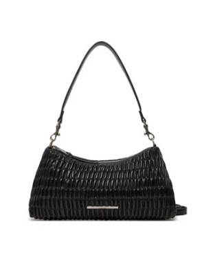 Calvin Klein Jeans Torebka Ruched Layla Shoulder Bag LV04K3088G Czarny