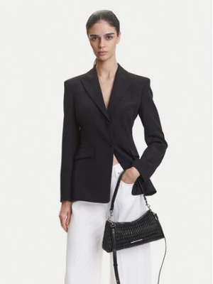 Calvin Klein Jeans Torebka Ruched Layla Shoulder Bag LV04K3088G Czarny