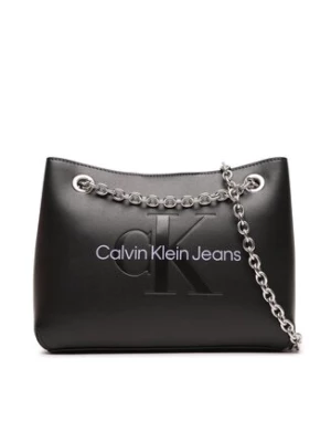 Calvin Klein Jeans Torebka Sculpted 24 Mono K60K607831 Czarny