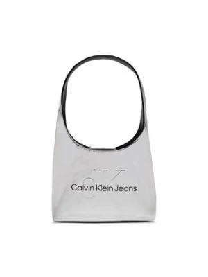 Calvin Klein Jeans Torebka Sculpted Arc Shoulderbag22 K60K611860 Srebrny