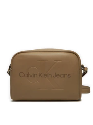 Calvin Klein Jeans Torebka Sculpted Camera Bag18 Mono K60K612220 Brązowy