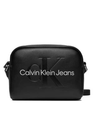 Calvin Klein Jeans Torebka Sculpted Camera Bag18 Mono K60K612220 Czarny