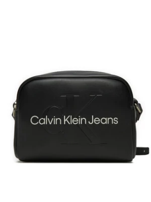 Calvin Klein Jeans Torebka Sculpted Camera Bag18 Mono K60K612220 Czarny