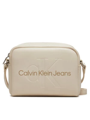 Calvin Klein Jeans Torebka Sculpted Camera Bag18 Mono K60K612220 Écru
