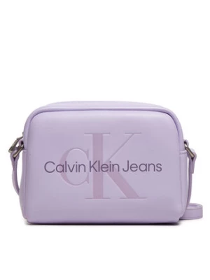 Calvin Klein Jeans Torebka Sculpted Camera Bag18 Mono K60K612220 Fioletowy