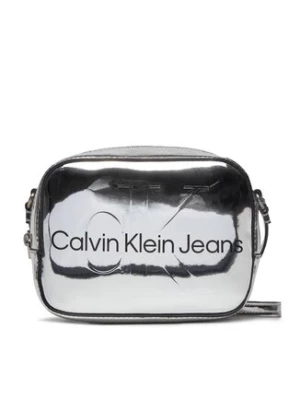 Calvin Klein Jeans Torebka Sculpted Camera Bag18 Mono S K60K611858 Srebrny