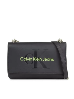 Calvin Klein Jeans Torebka Sculpted Ew Flap Conv25 Mono K60K611866 Czarny