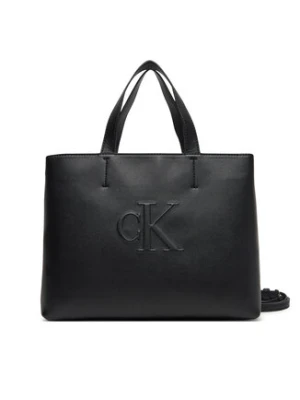 Zdjęcie produktu Calvin Klein Jeans Torebka Sculpted Mini Ew Tote LV04K3111G Czarny