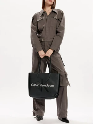 Zdjęcie produktu Calvin Klein Jeans Torebka Sculpted Shopper29 Mono K60K610276 Czarny