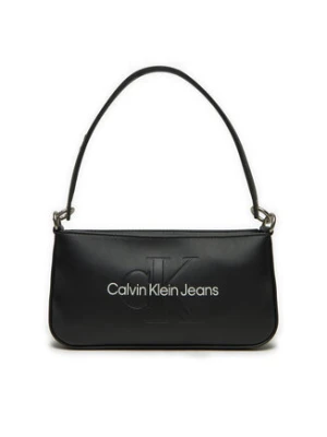 Calvin Klein Jeans Torebka Sculpted Shoulder Pouch25 Mono K60K610679 Czarny