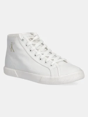 Calvin Klein Jeans trampki ESS VULC MID CV MG WN kolor biały YW0YW01761