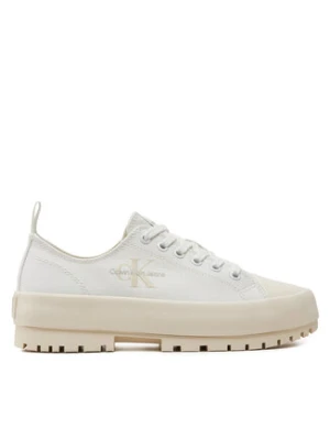 Calvin Klein Jeans Trampki Lugged Hybrid Laceup Ml Mtr YW0YW01505 Biały