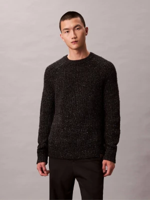 Calvin Klein Jeans Wełniany sweter RAGLAN | Regular Fit