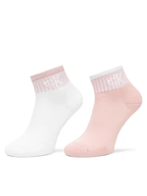 Calvin Klein Jeans Zestaw 2 par niskich skarpet damskich 701230599 Kolorowy