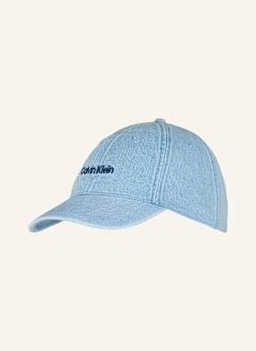 Calvin Klein Jeansowa Czapka Z Daszkiem blau