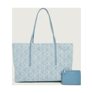 Calvin Klein Jeansowa shopperka + saszetka