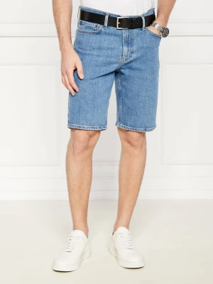 Calvin Klein Jeansowe szorty | Regular Fit błękitny
