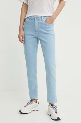 Calvin Klein jeansy damskie kolor niebieski K20K206578