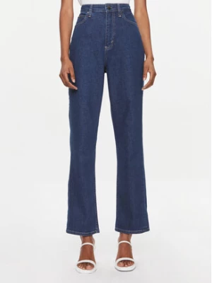 Calvin Klein Jeansy K20K206576 Granatowy Relaxed Fit