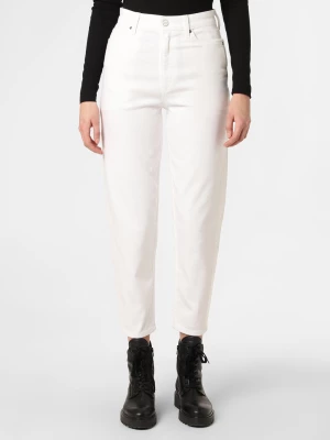 Calvin Klein Jeansy Kobiety Bawełna biały jednolity,