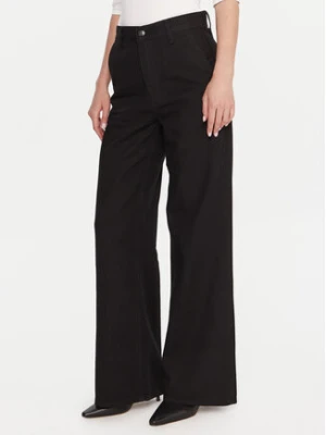 Calvin Klein Jeansy LV047D770G Czarny Wide Leg