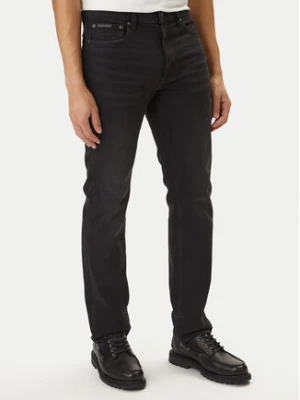 Calvin Klein Jeansy LV04RF938G Czarny Straight Fit