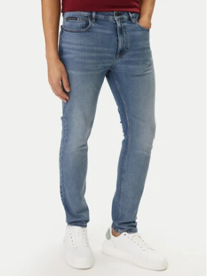 Calvin Klein Jeansy LV04RF950G Niebieski Slim Taper Fit