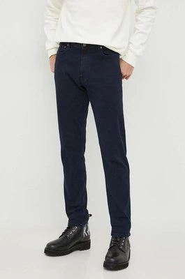 Calvin Klein jeansy męskie kolor granatowy