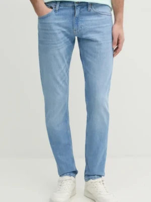 Calvin Klein jeansy męskie kolor niebieski K10K114285