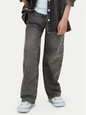Calvin Klein Jeansy Skater LVCKTJC21B Szary ciemny Regular Fit