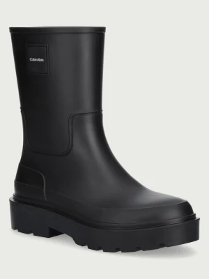 Calvin Klein kalosze męskie COMBAT RAIN BOOT czarny