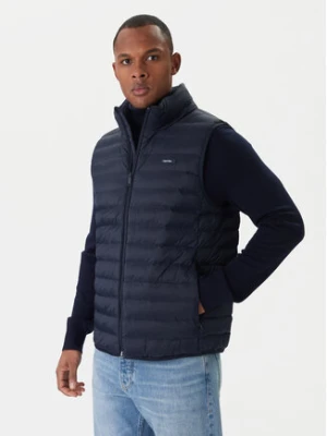 Calvin Klein Kamizelka LV04LC509G Granatowy Regular Fit